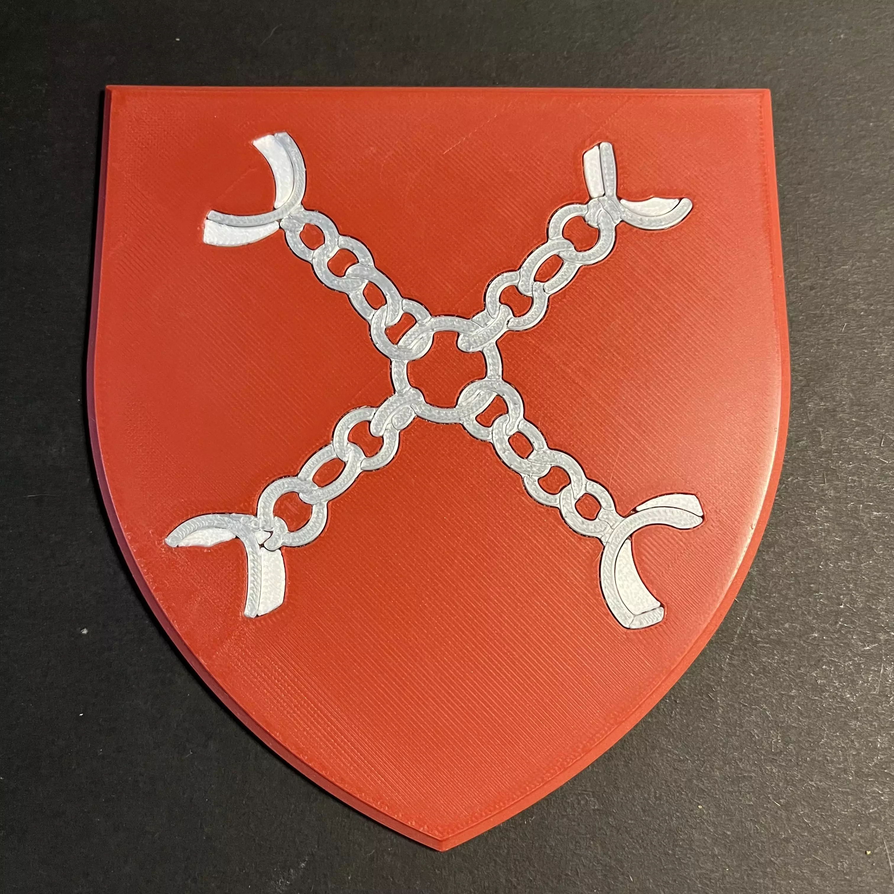 Game of Thrones Sigil of House Umber Coaster 3D print model_0