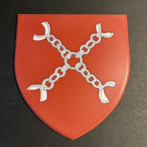 Game of Thrones Sigil of House Umber Coaster 3D print model