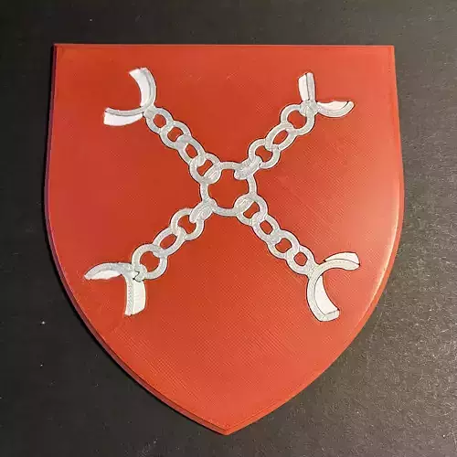 Game of Thrones Sigil of House Umber Coaster