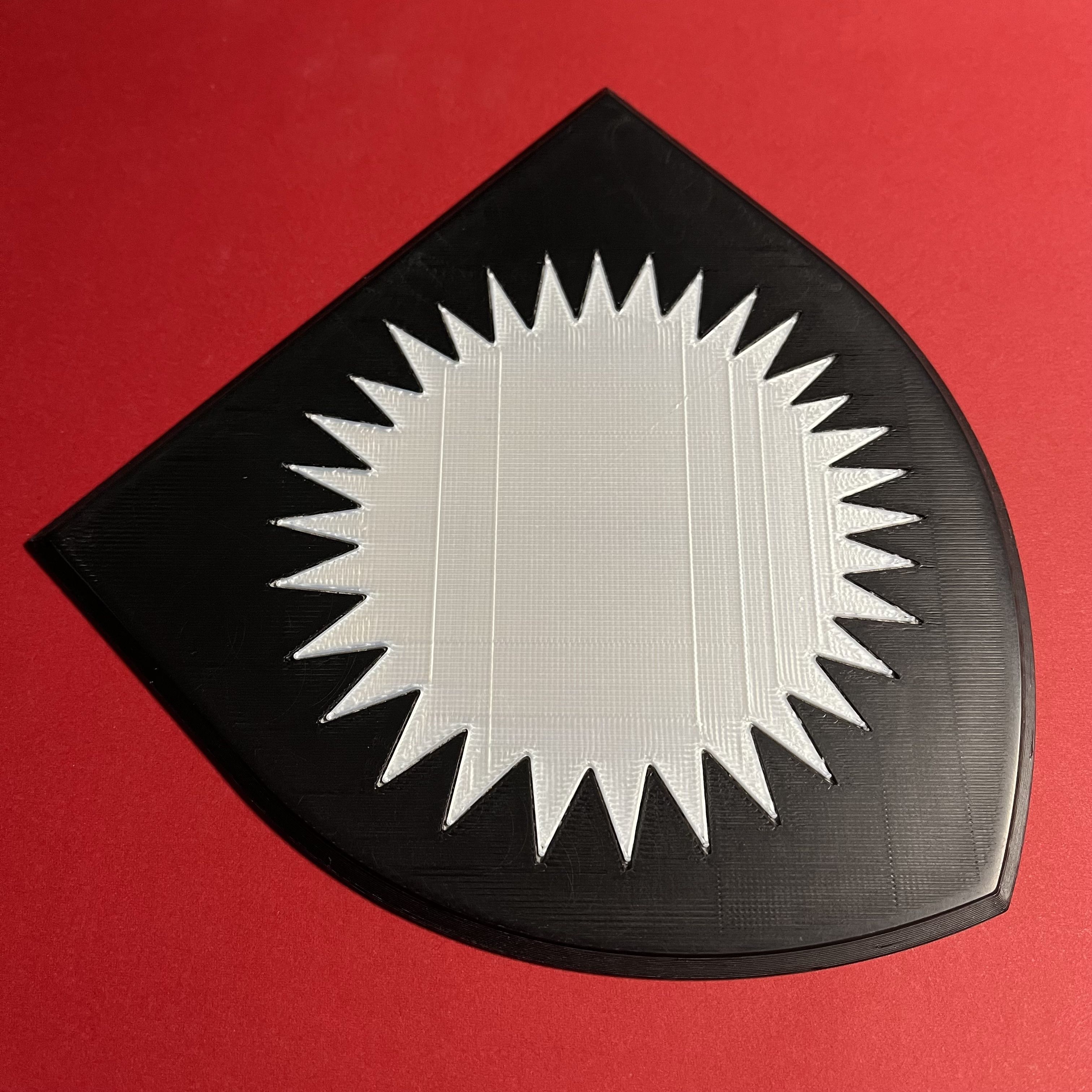Game of Thrones Sigil of House Karstark Coaster 3D print model_4