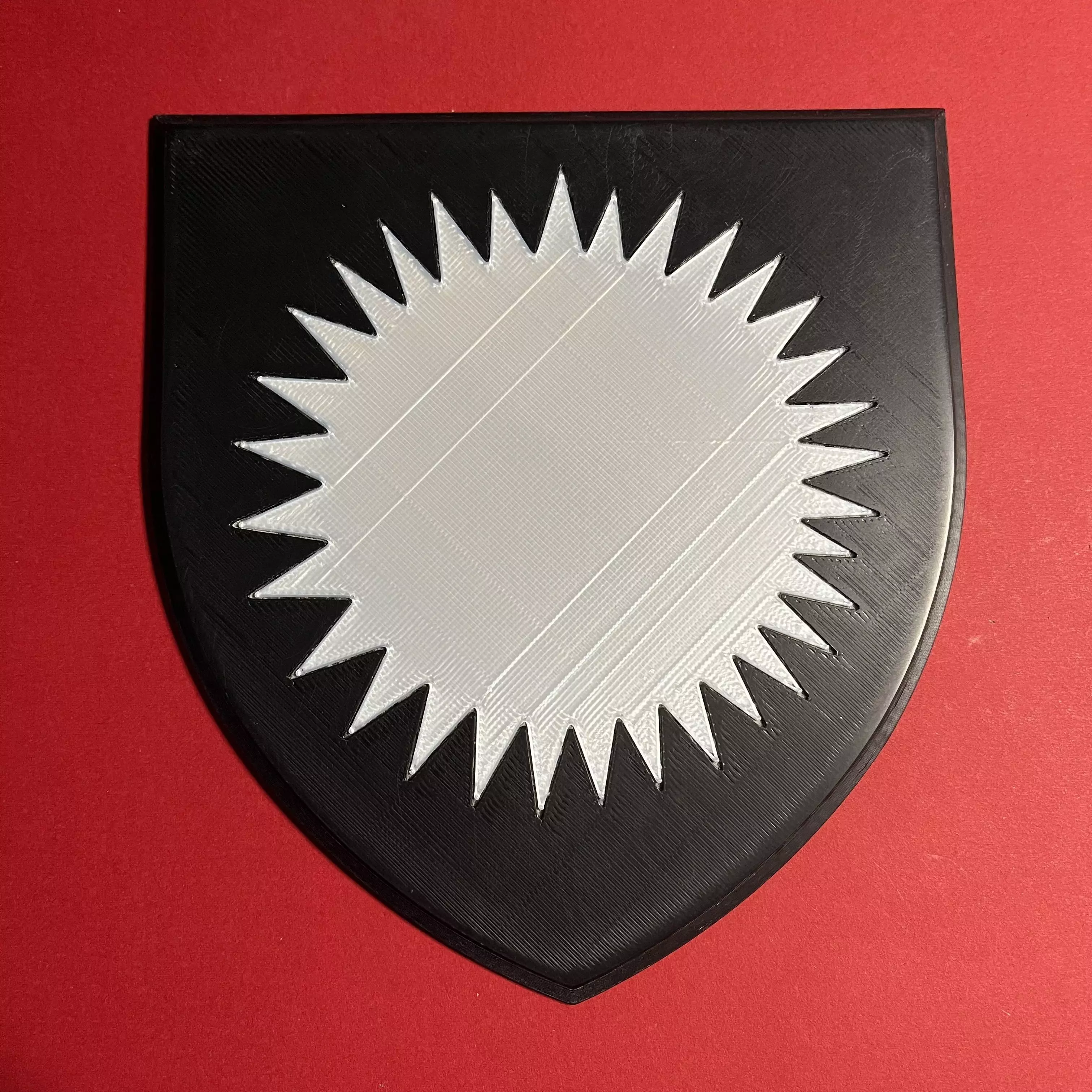 Game of Thrones Sigil of House Karstark Coaster 3D print model_0