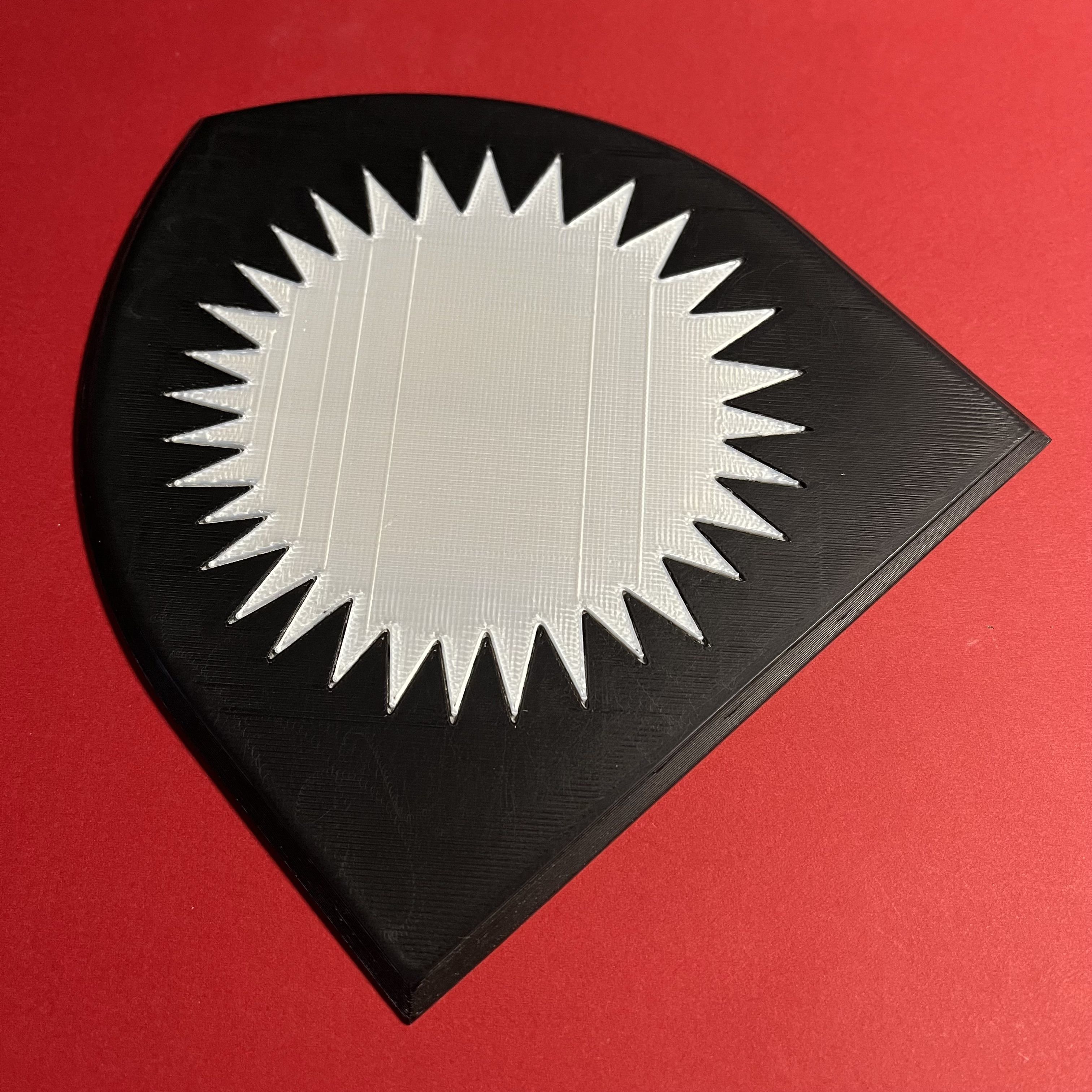 Game of Thrones Sigil of House Karstark Coaster 3D print model_2