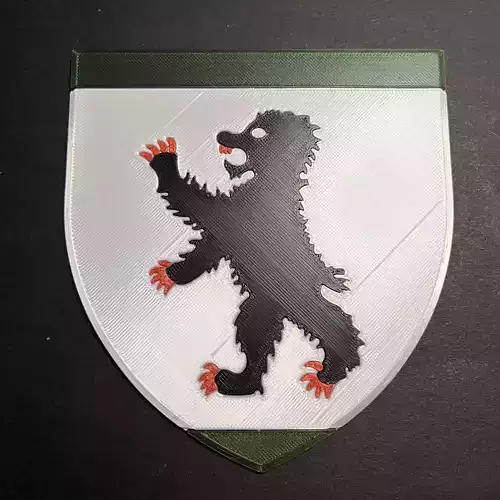 Game of Thrones Sigil of House Mormont Coaster