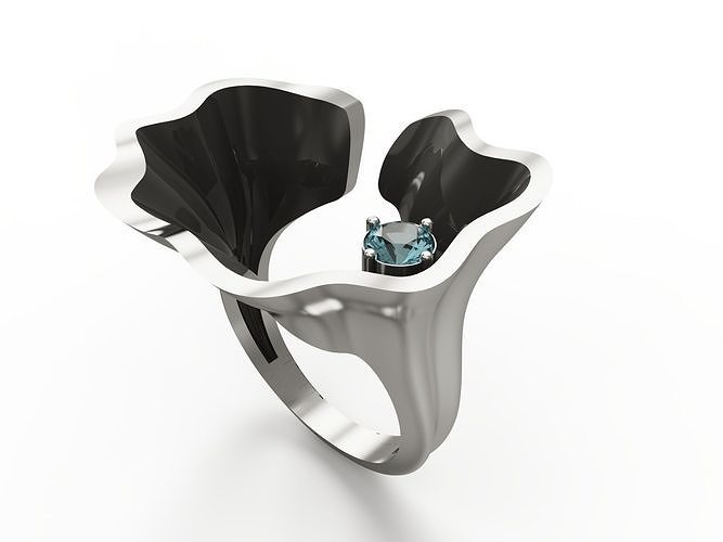 Cloth ring 3D print model