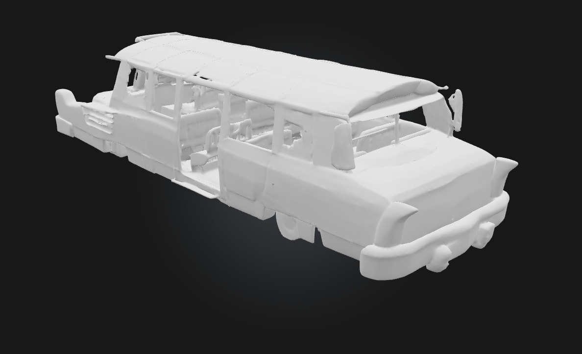 Retro Futuristic Bus A Vision of Tomorrow from the Past 3D model_7