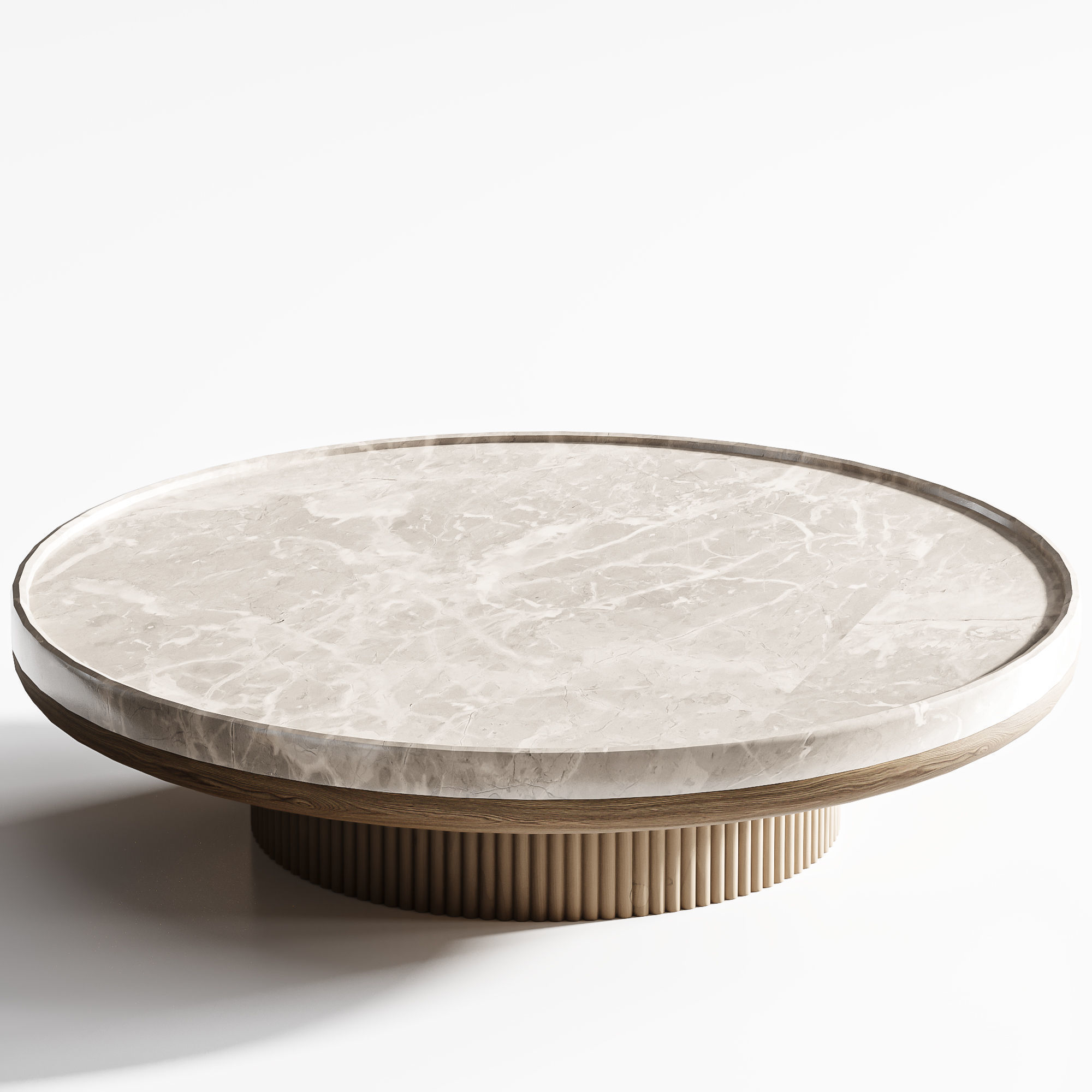 Rivoli Modular Coffee Table Set 3D model_1