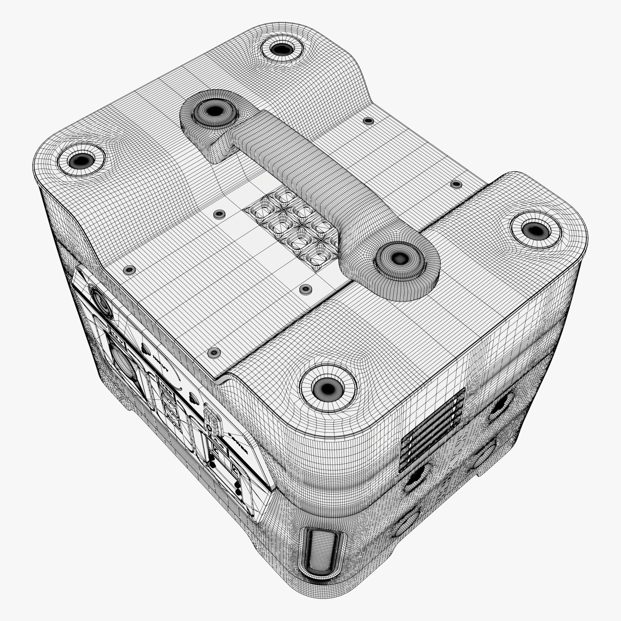 Power Station Portable Battery M1 3D model_10