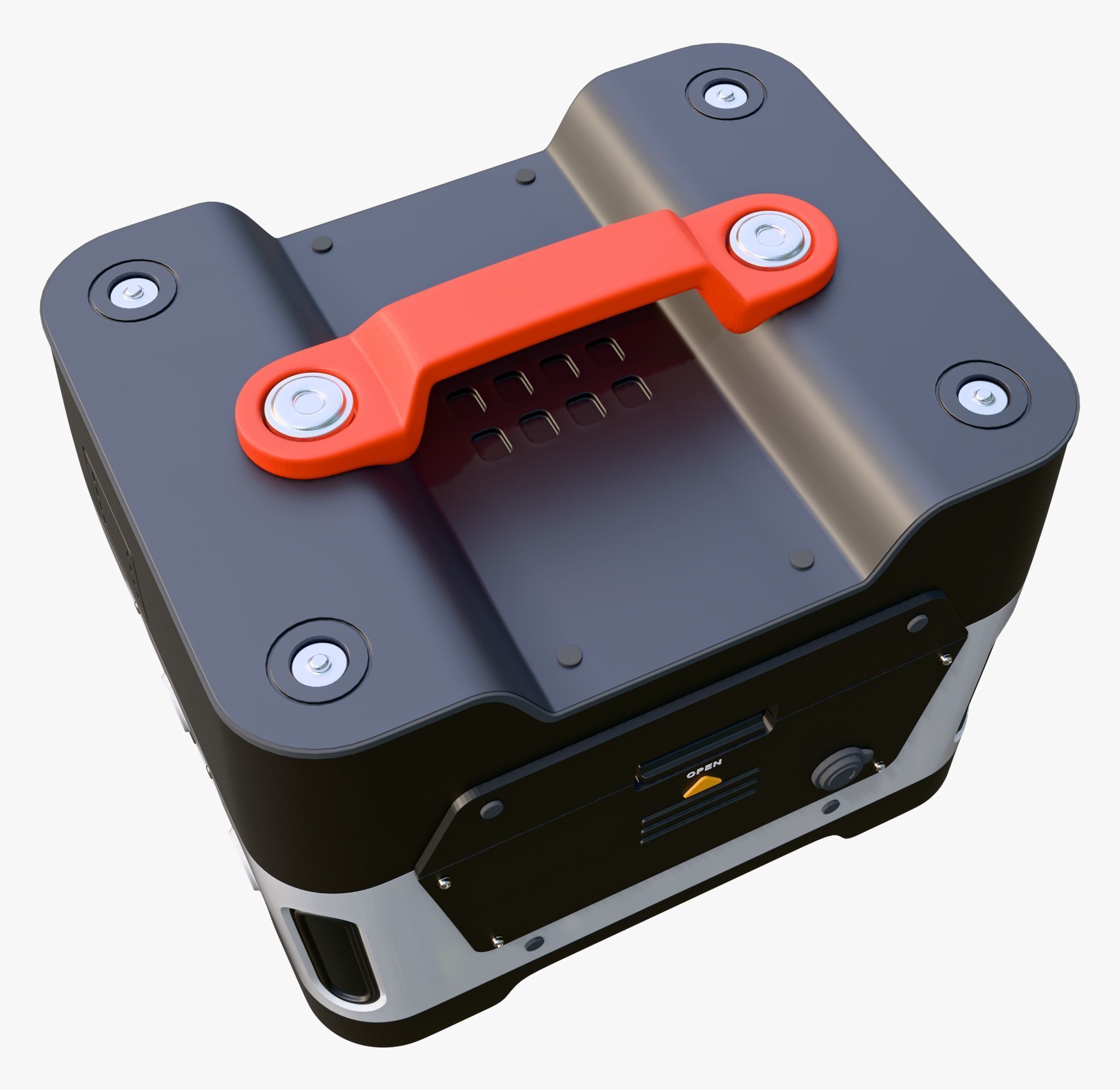 Power Station Portable Battery M1 3D model_4