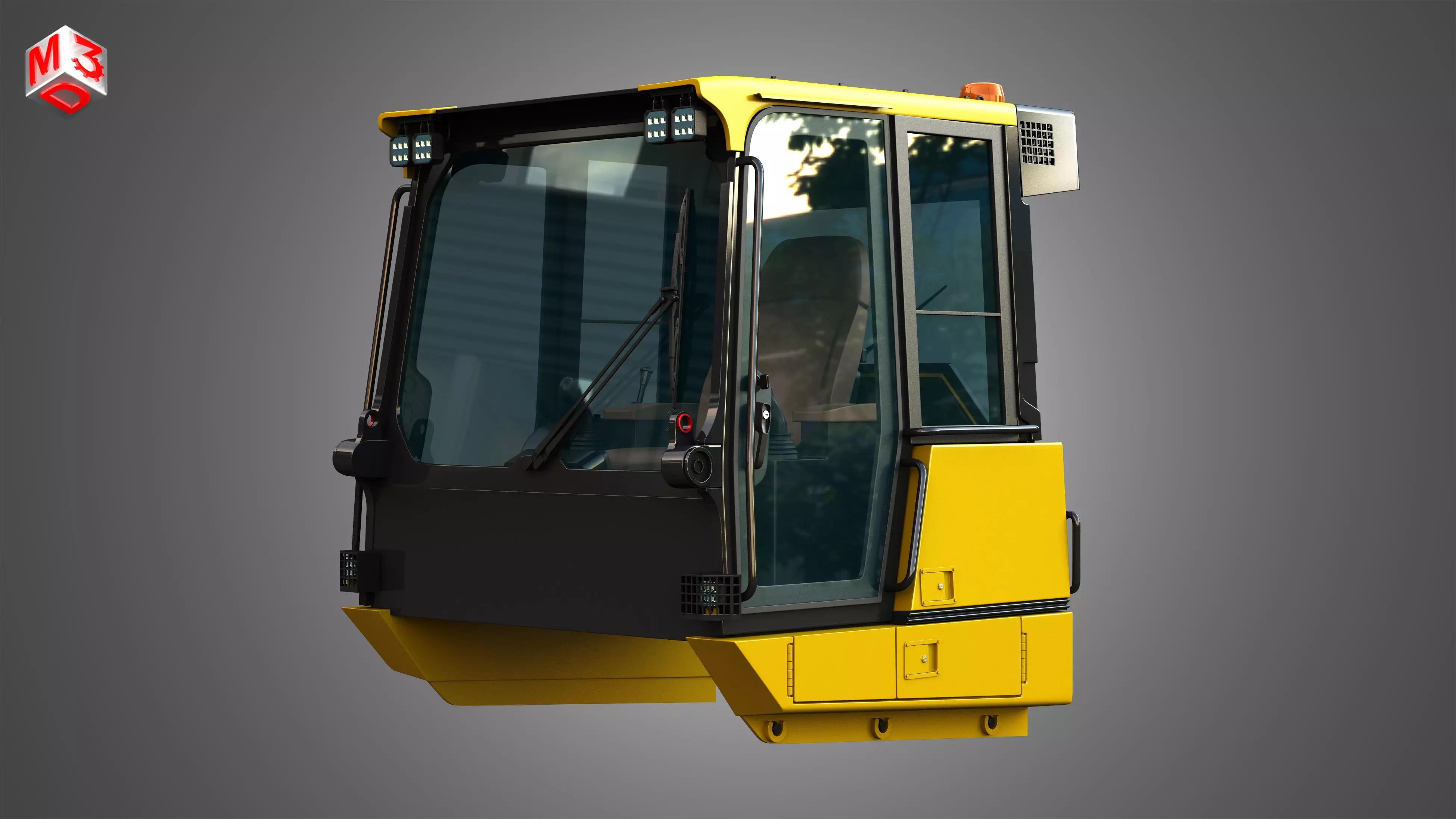 953 Track Loader Cabin 3D model