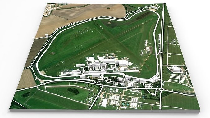 Goodwood Motor Circuit Chichester United Kingdom 3D model