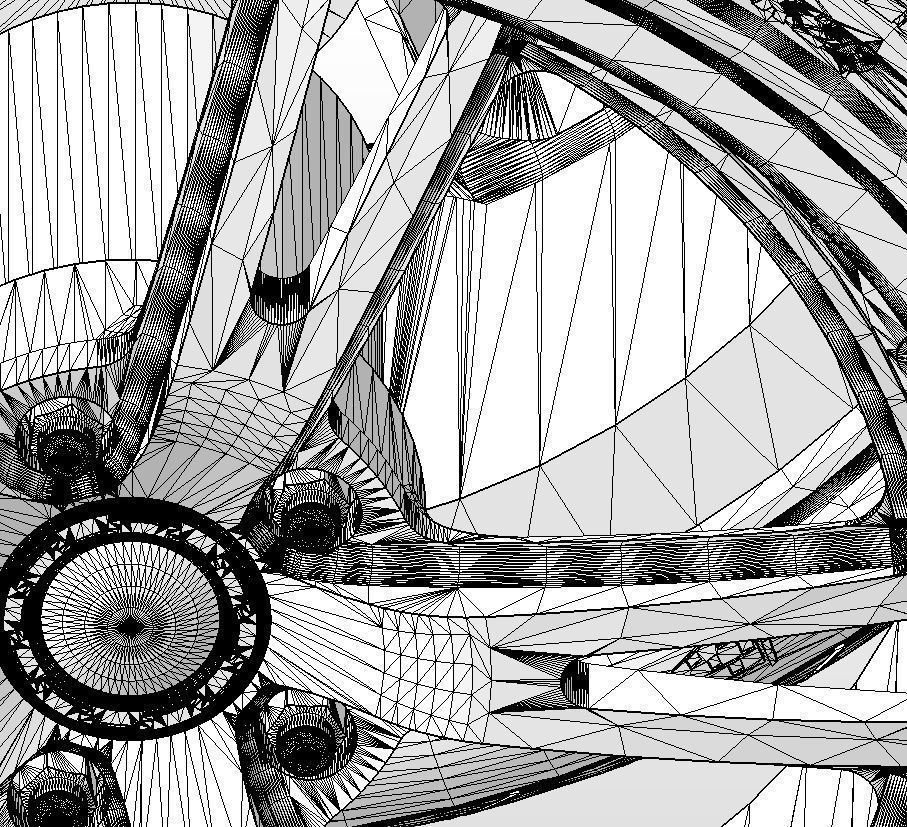 Wheels Schott Mod 5 PT 20inch for your scale model 3D print model_17