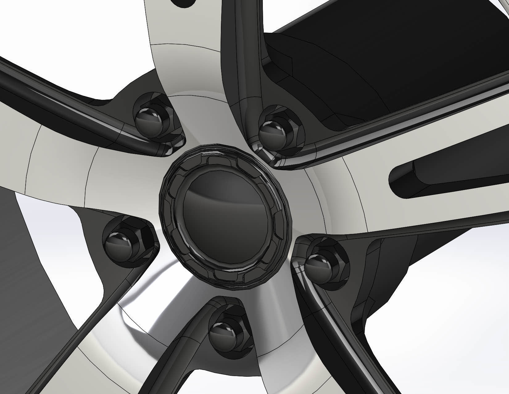 Wheels Schott Mod 5 PT 20inch for your scale model 3D print model_10