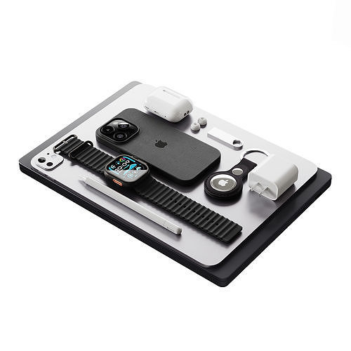 Set of Apple equipment 02 3D model