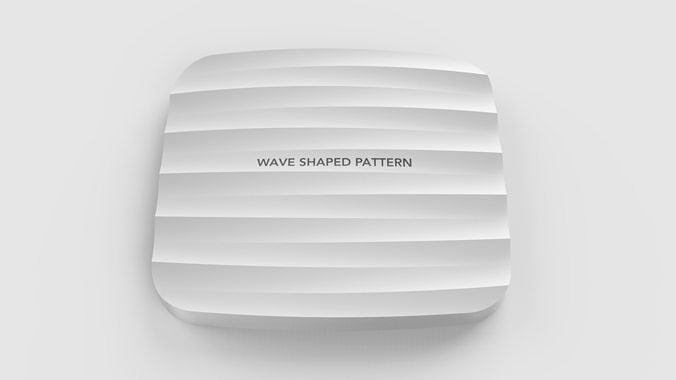 Industrial Design Creo 3D Wave-shaped pattern  3D model