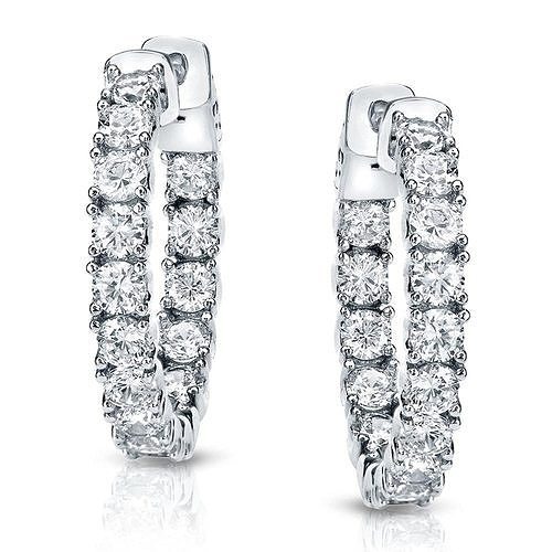Women Diamond Earrings 3D print model