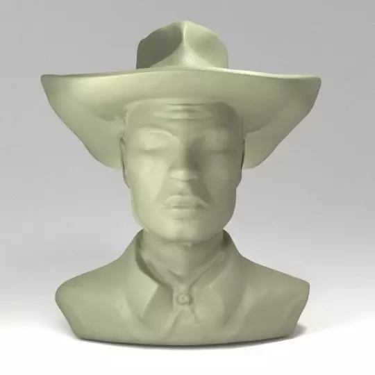 TexWiller Bust 3D print model