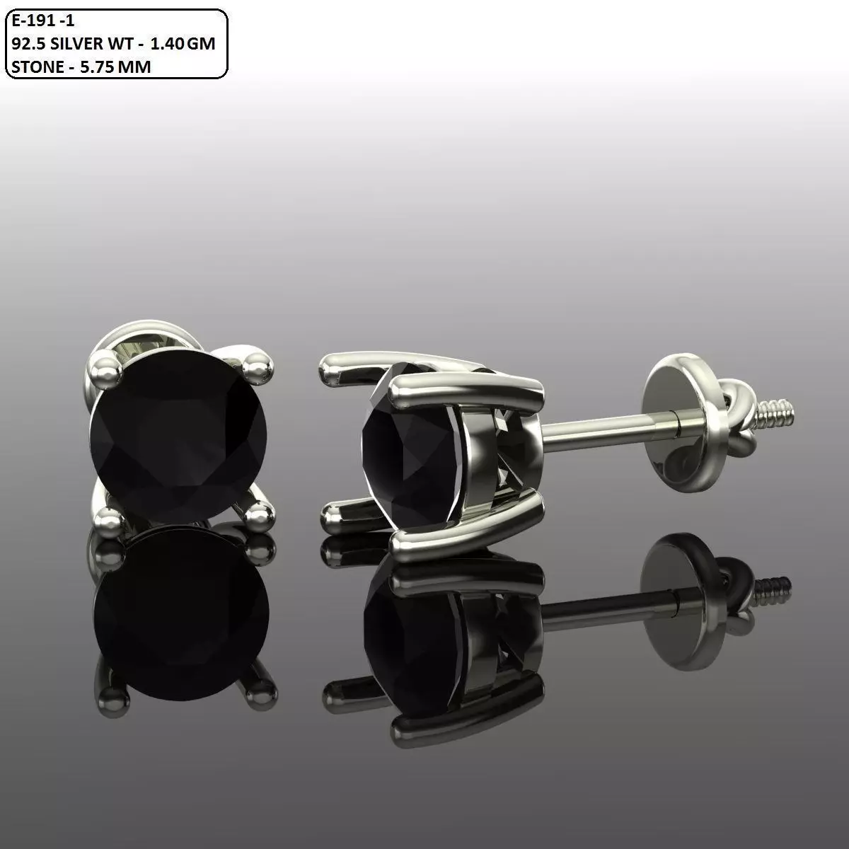 Women Diamond Earrings 3D print model