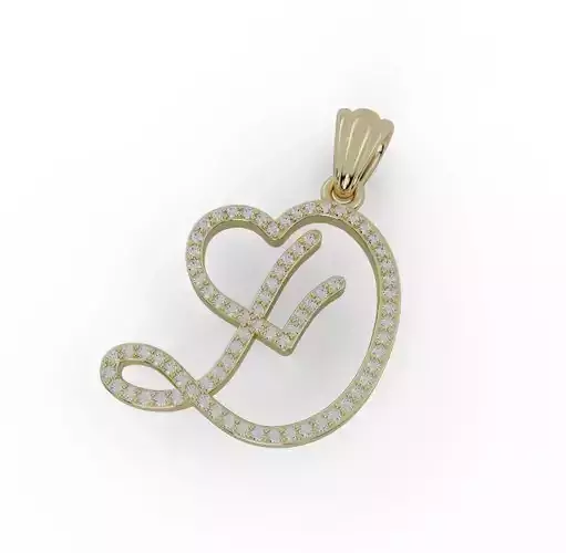 Letter D Pendant Necklace