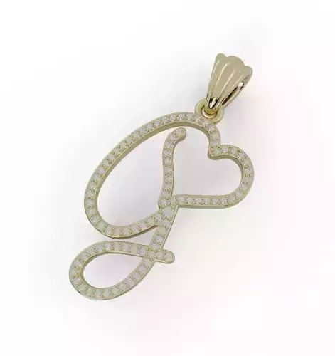 Letter G Pendant Necklace