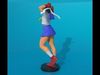 Sakura Street Fighter 3D print model_1