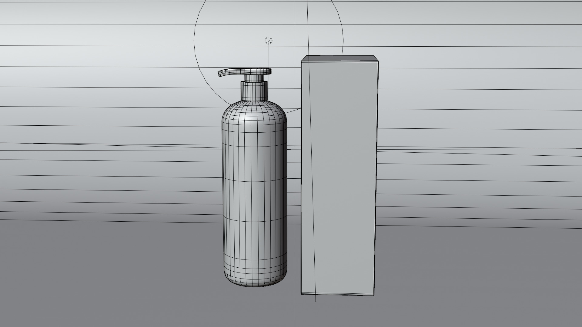 Shampoo Bottle Packaging Design Free 3D model_8