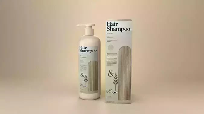 Shampoo Bottle Packaging Design