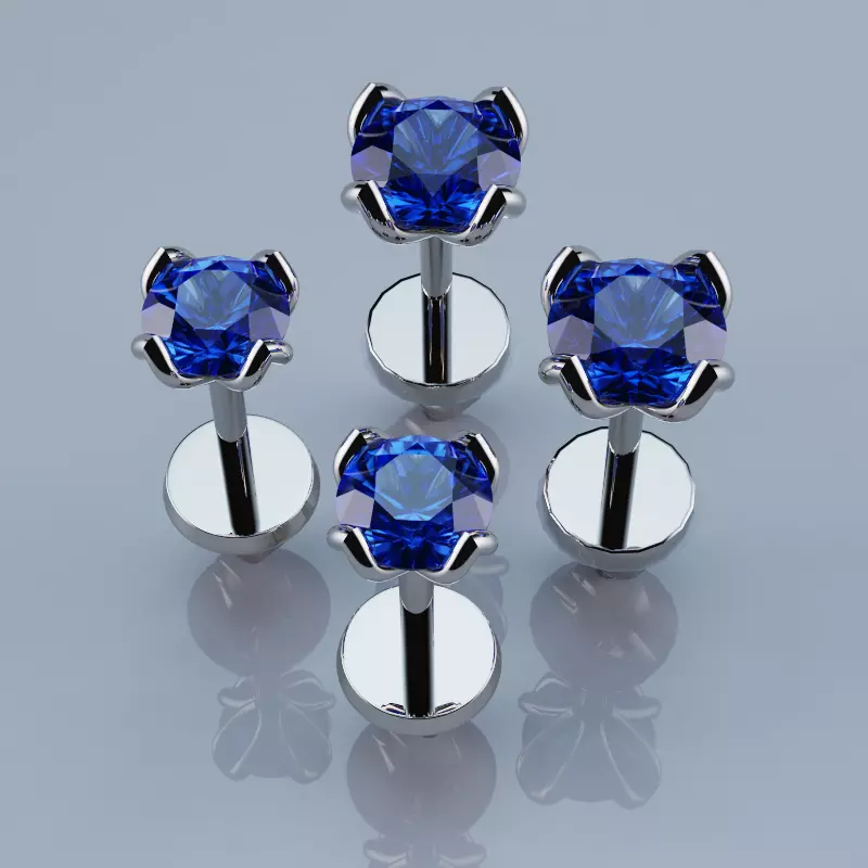 Earring Carnations 3D print model