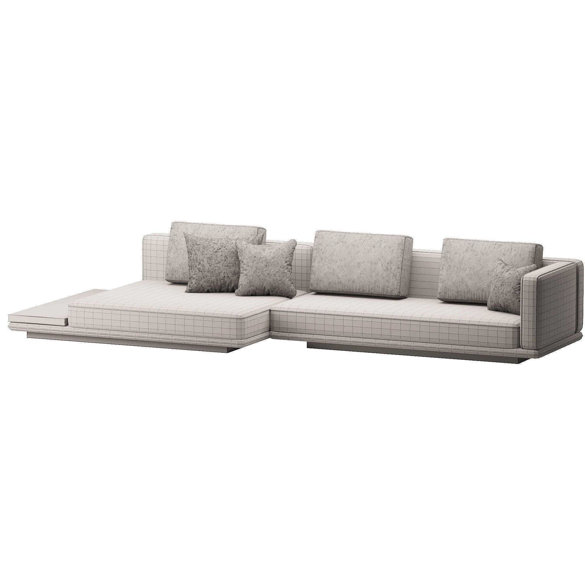 Minotti Horizonte Sofa 3D model_3