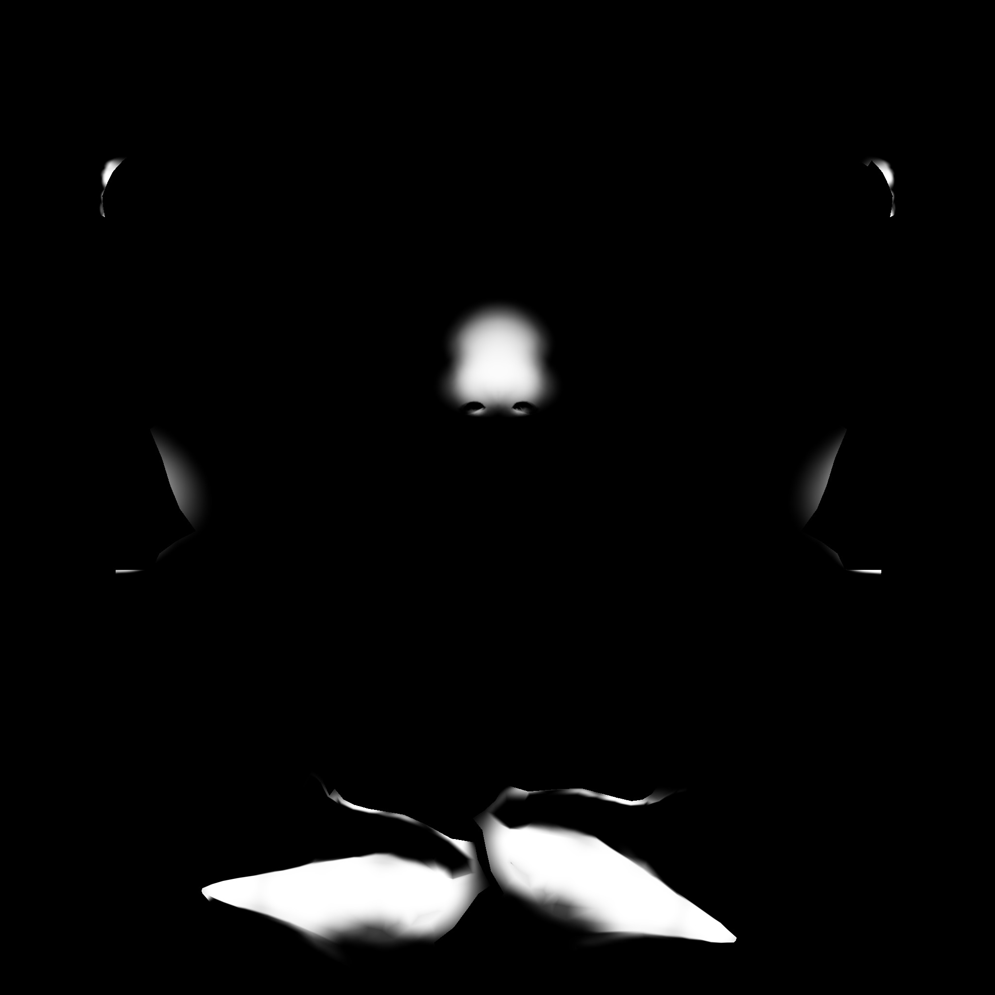 Dark Demoness Fantasy Female 3D Character HighLow Poly Low-poly 3D model_12