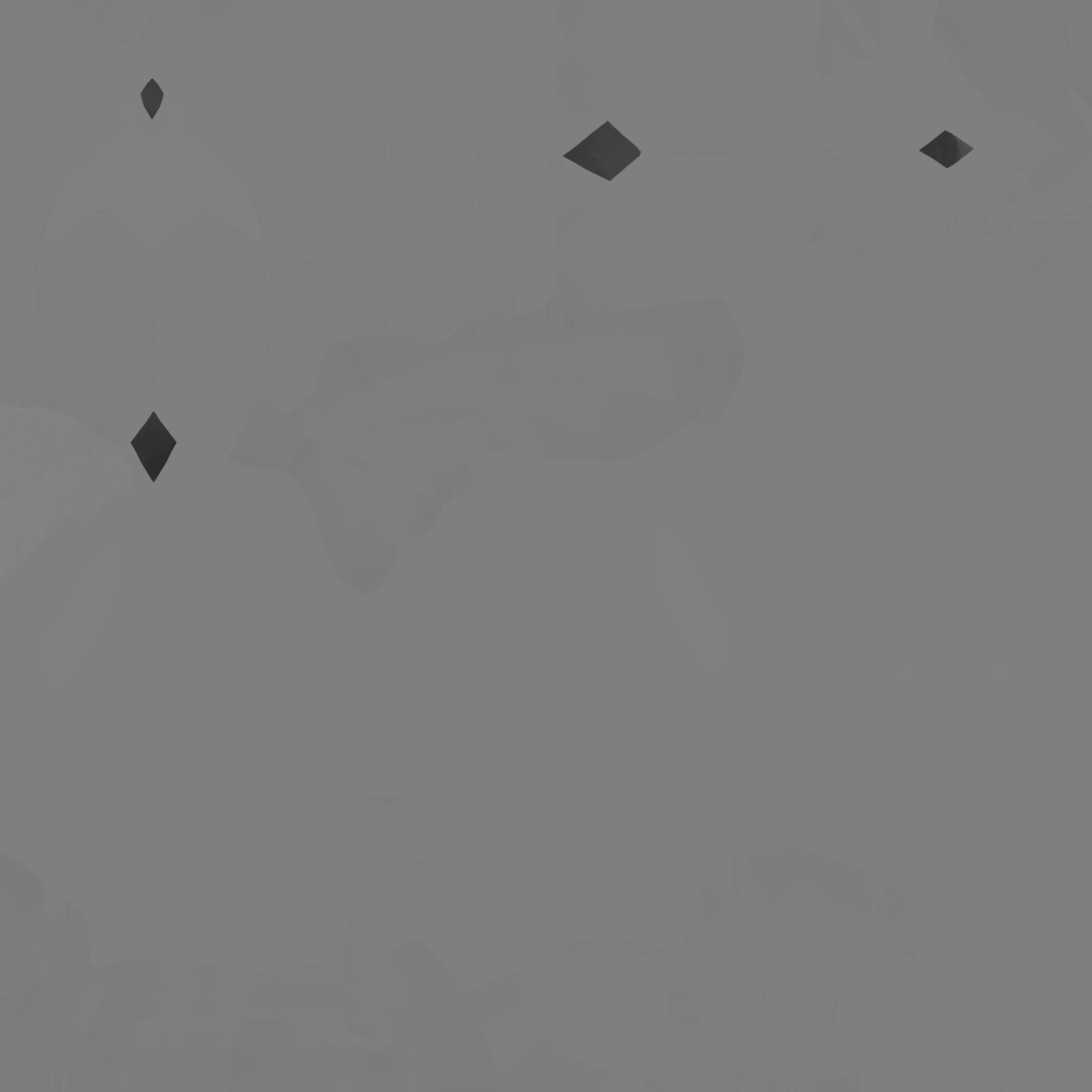 Dark Demoness Fantasy Female 3D Character HighLow Poly Low-poly 3D model_9