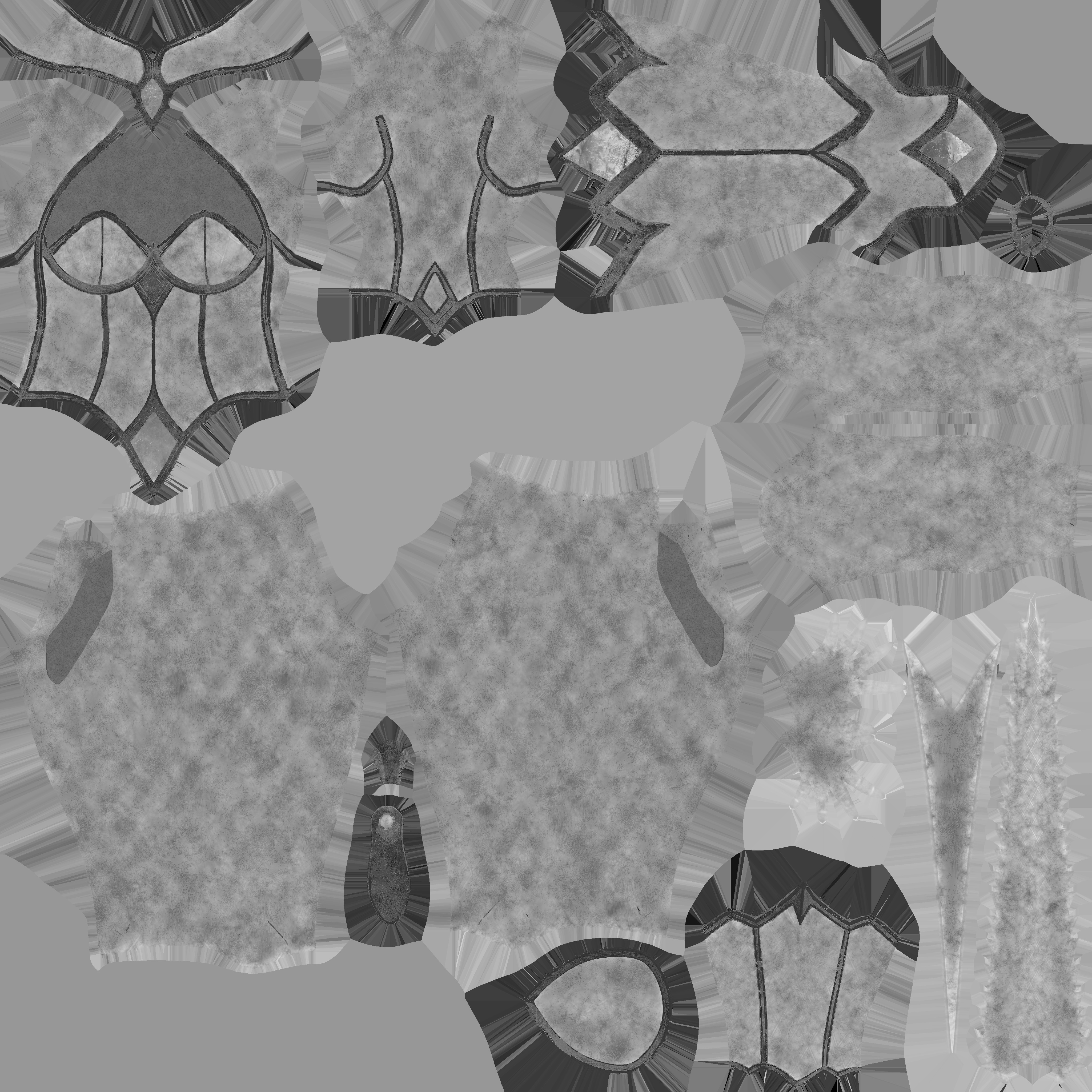 Dark Demoness Fantasy Female 3D Character HighLow Poly Low-poly 3D model_14