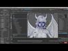 Dark Demoness Fantasy Female 3D Character HighLow Poly Low-poly 3D model_1