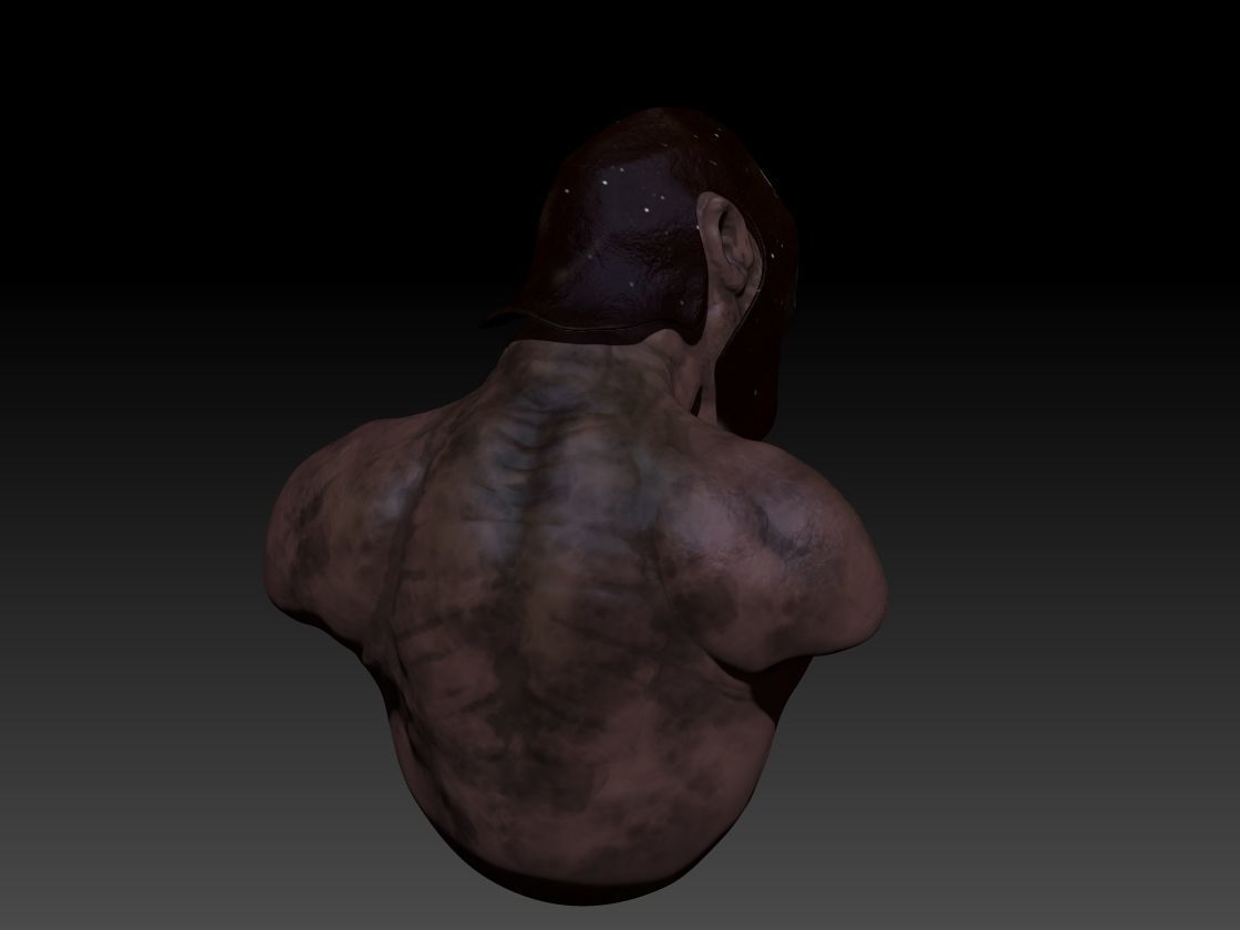 Urku hai Low-poly 3D model_2