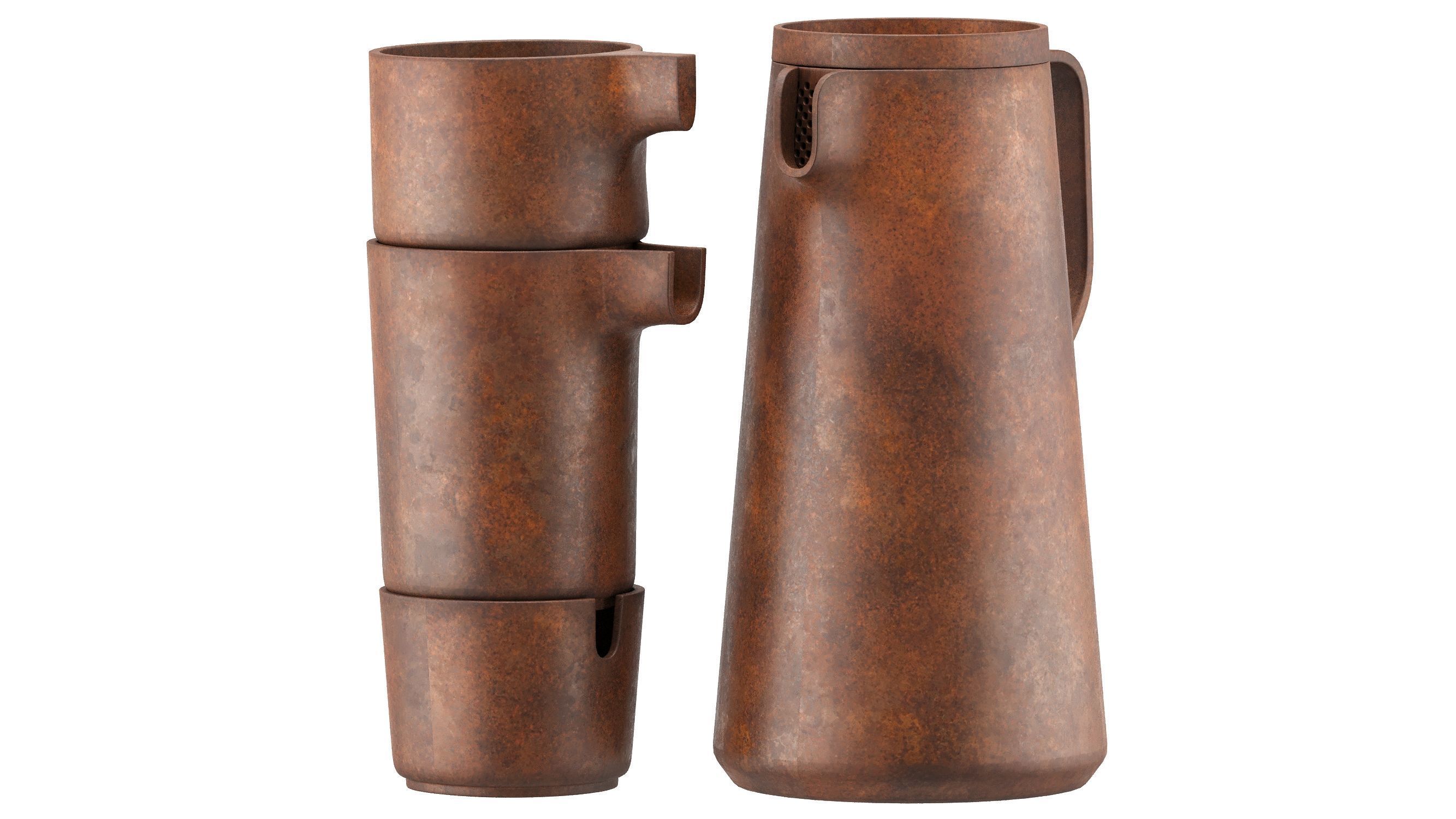 Silt Jug Collection 3D model_5