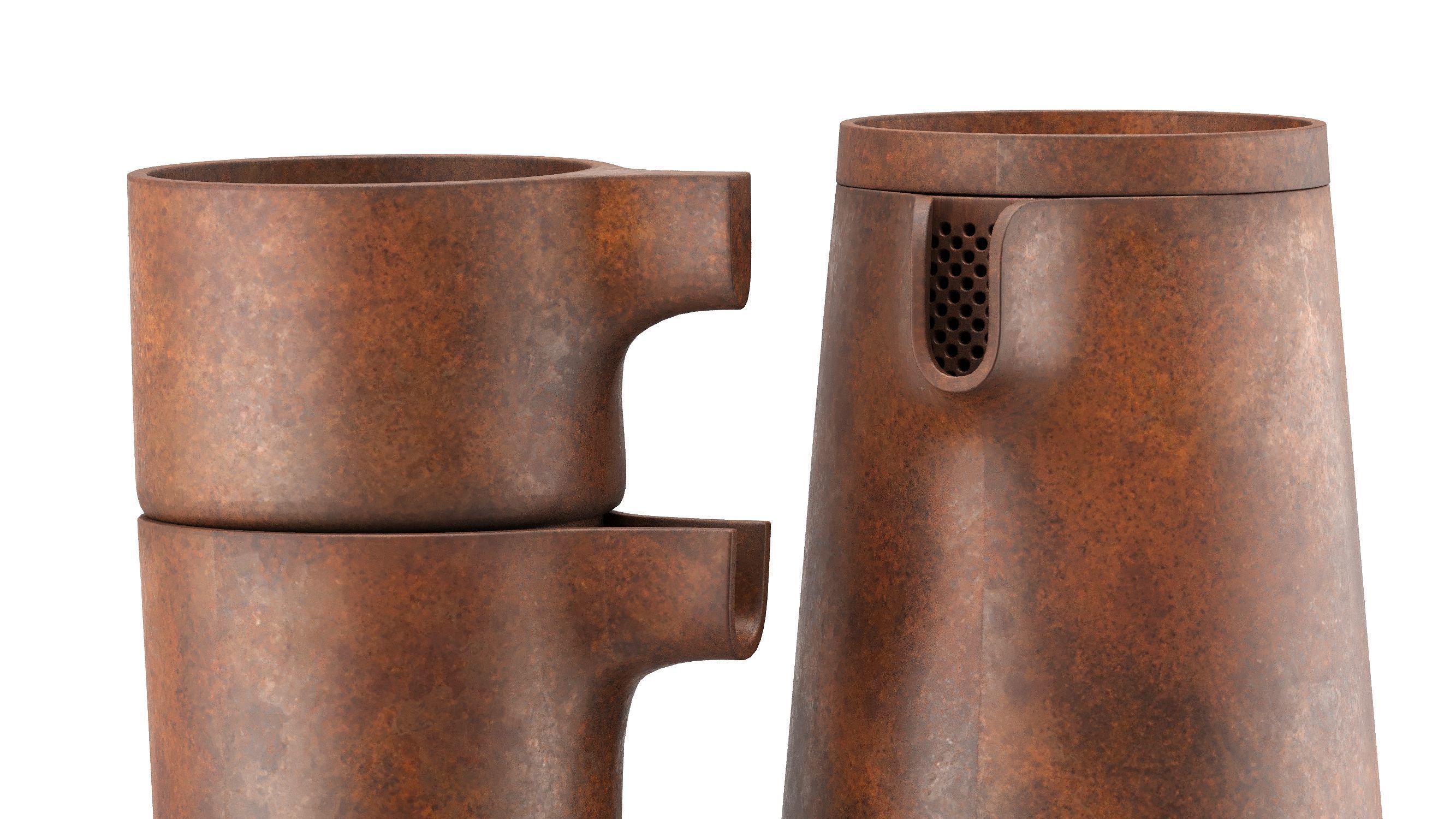 Silt Jug Collection 3D model_9