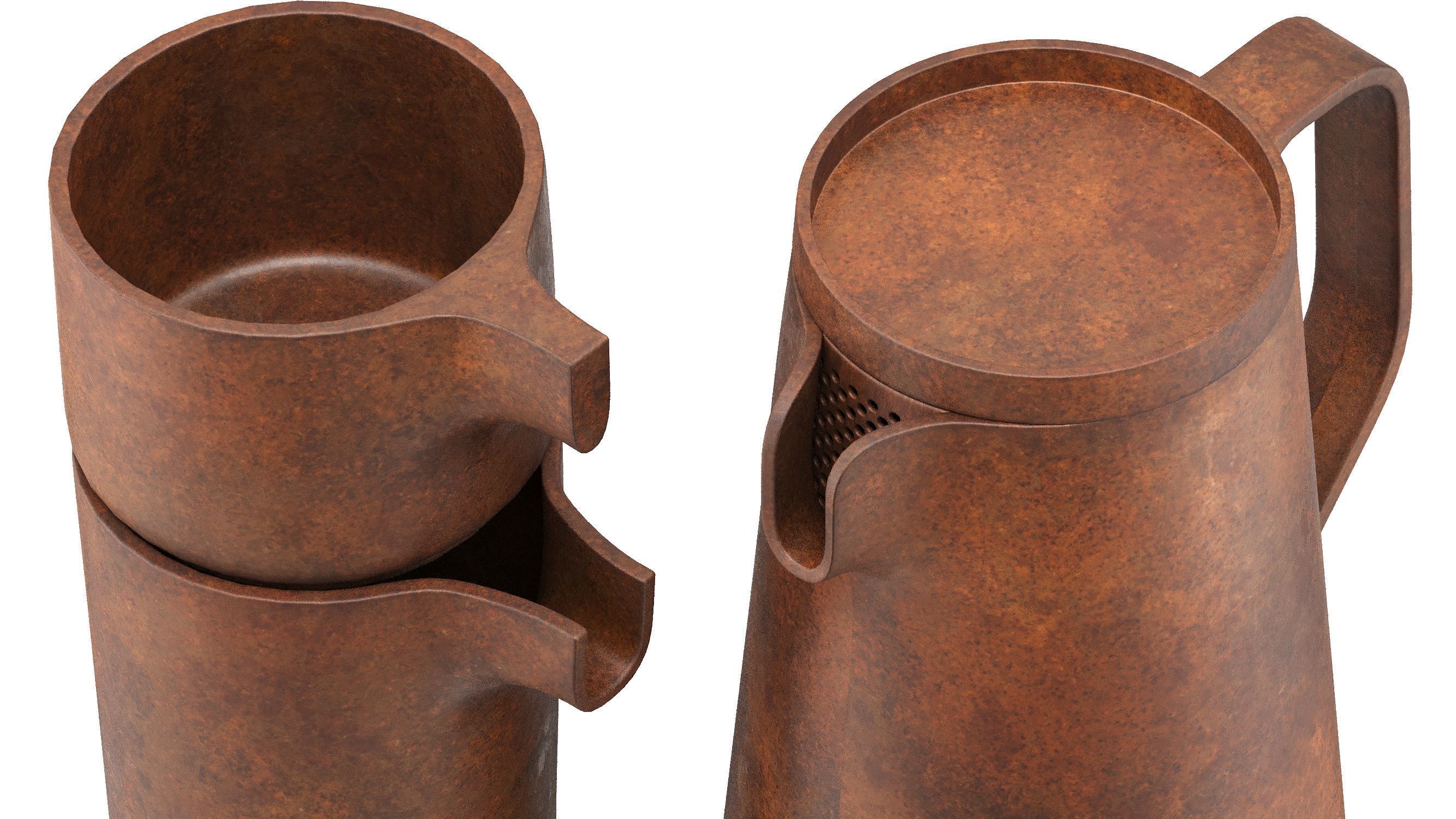 Silt Jug Collection 3D model_7