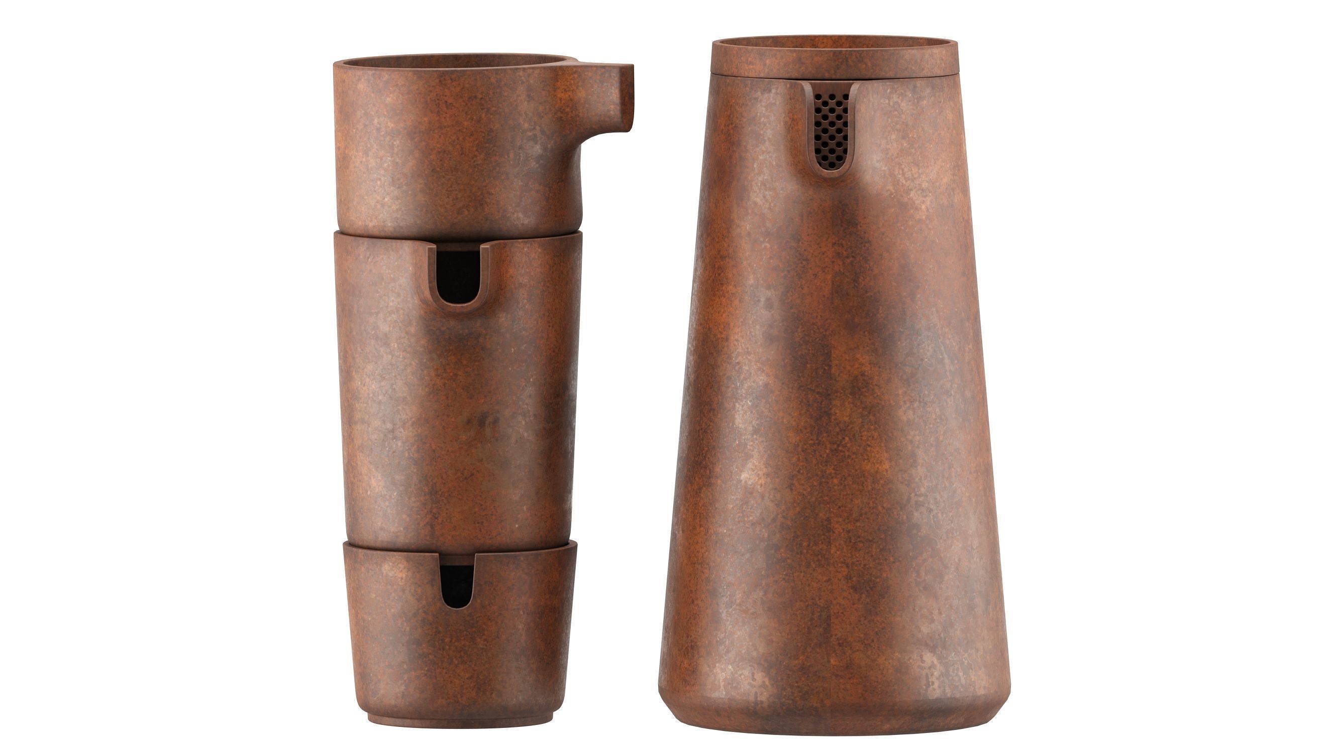 Silt Jug Collection 3D model_2