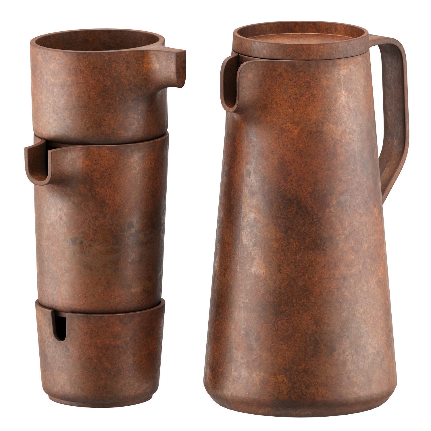 Silt Jug Collection 3D model_15