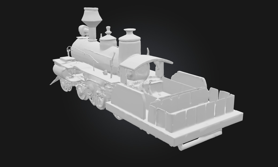 Steam Locomotive Model Timeless Power of the Iron Horse 3D model_7
