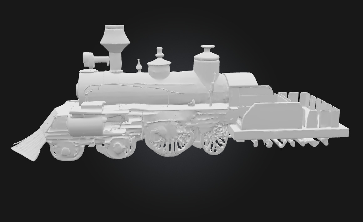 Steam Locomotive Model Timeless Power of the Iron Horse 3D model_6
