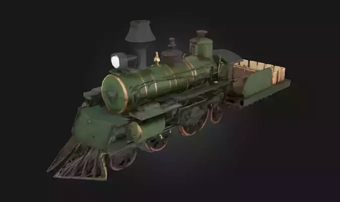 Steam Locomotive Model Timeless Power of the Iron Horse 3D model Steam Locomotive Model Timeless Power of the Iron Horse 3D model