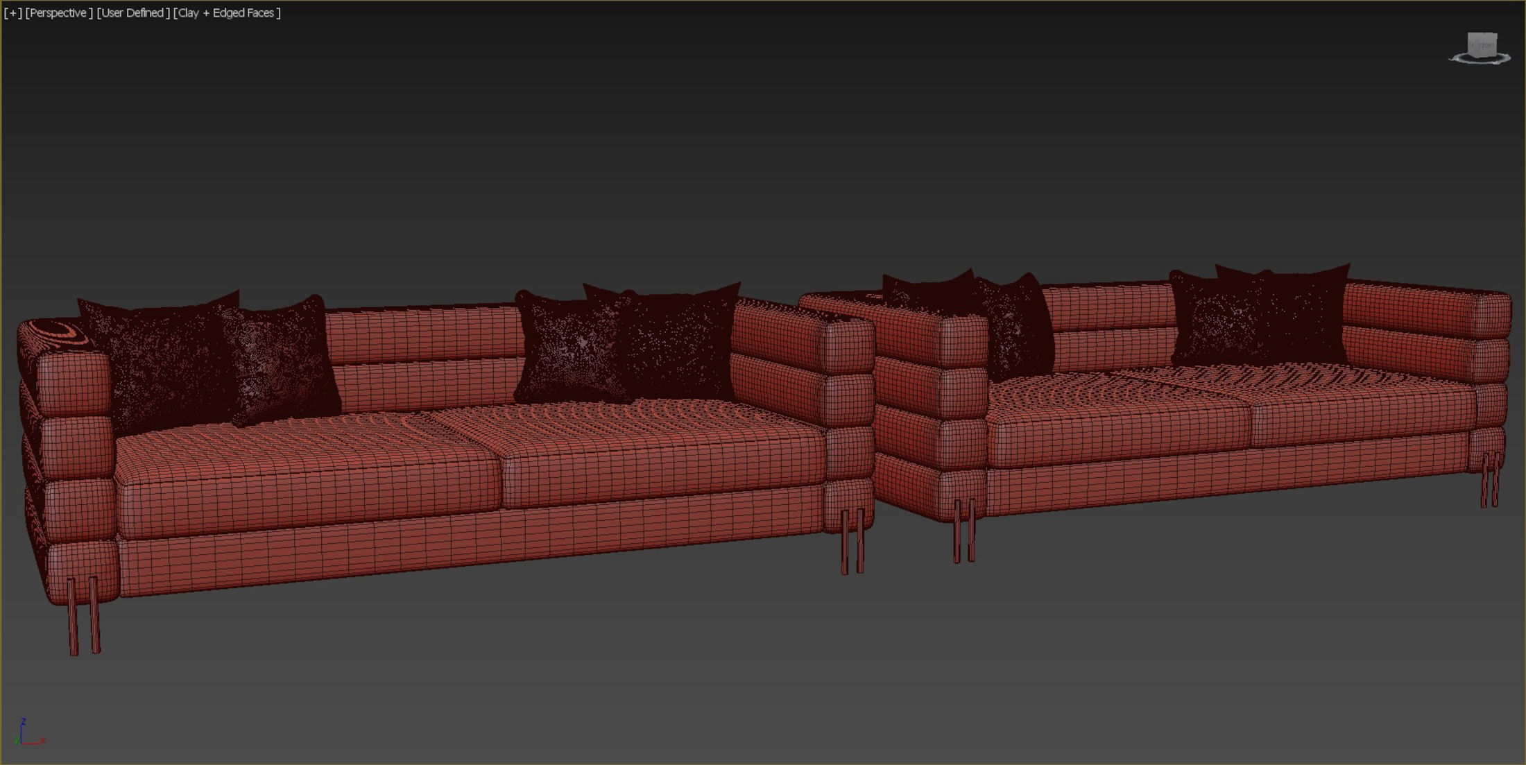 Sofa York 3D model_7
