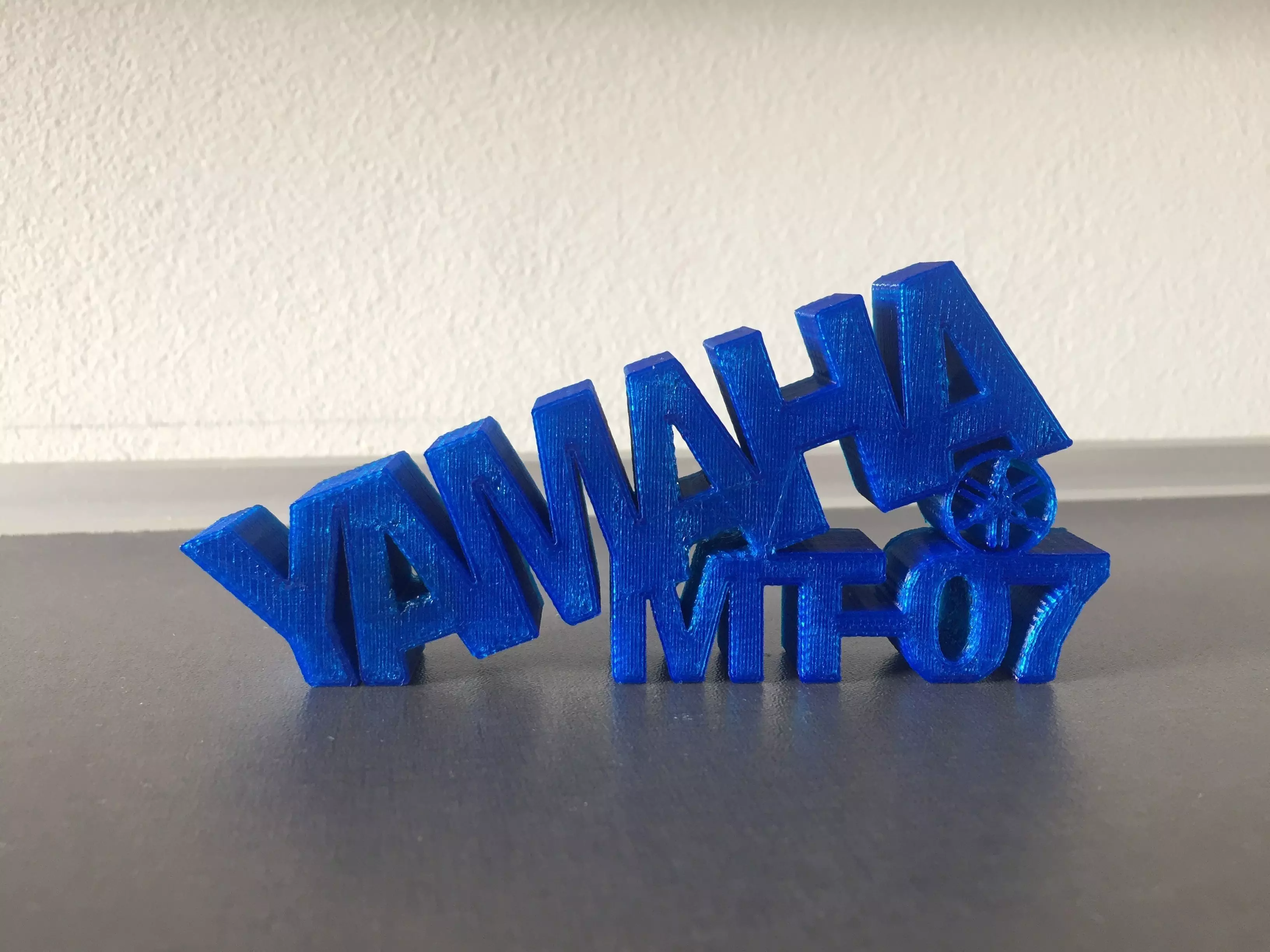 Yamaha MT 07 Logo 3D print model
