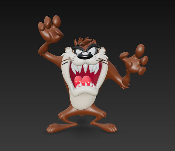 Taz the Tazmanian Devil 3D print model