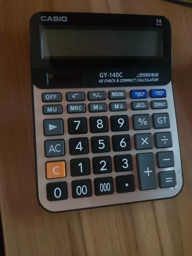 Calculator 3D print model