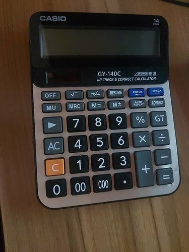 Calculator 3D print model