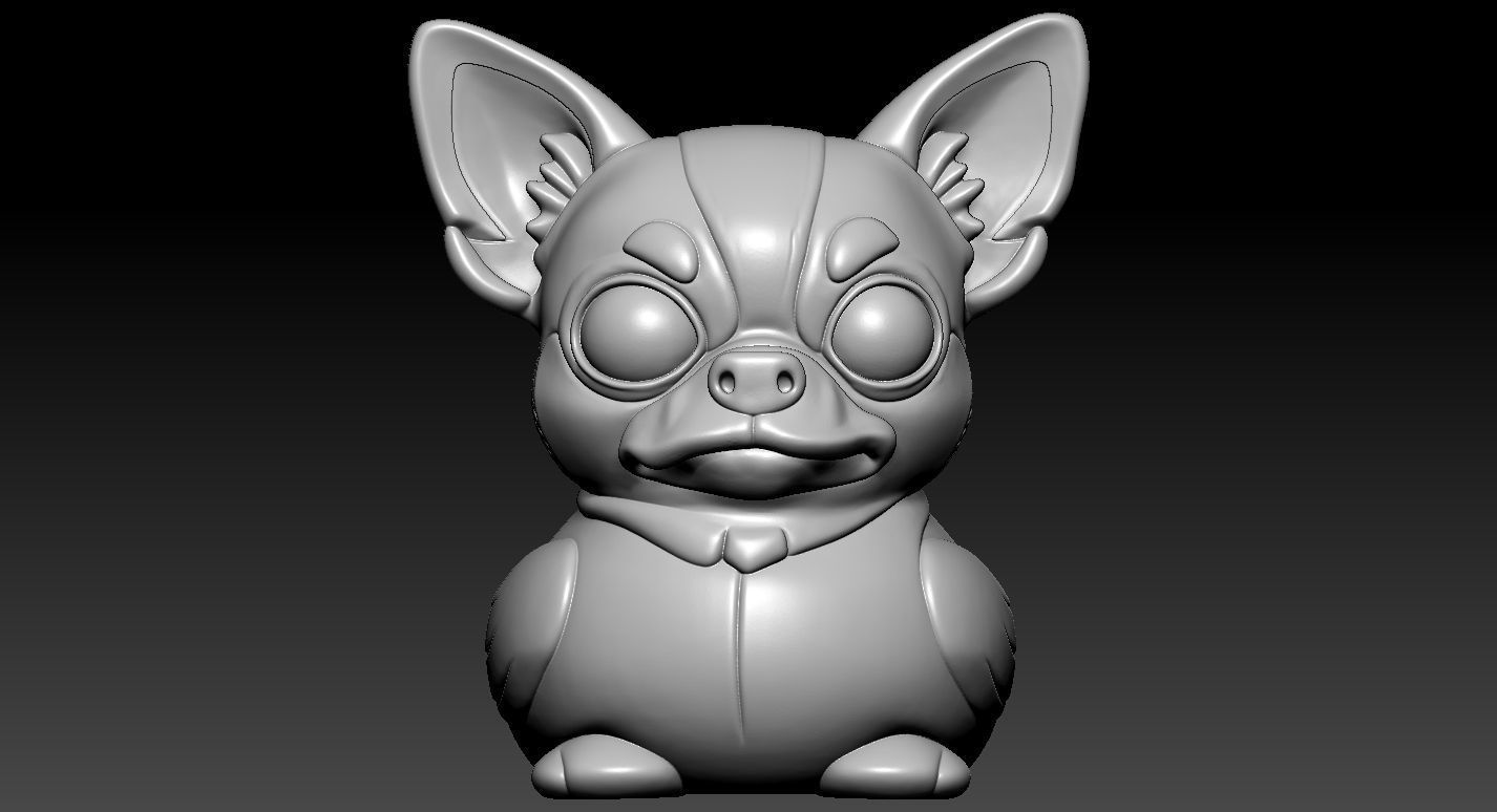 Rubber Duck - Minochihuahua model - 3d print 3D print model_3