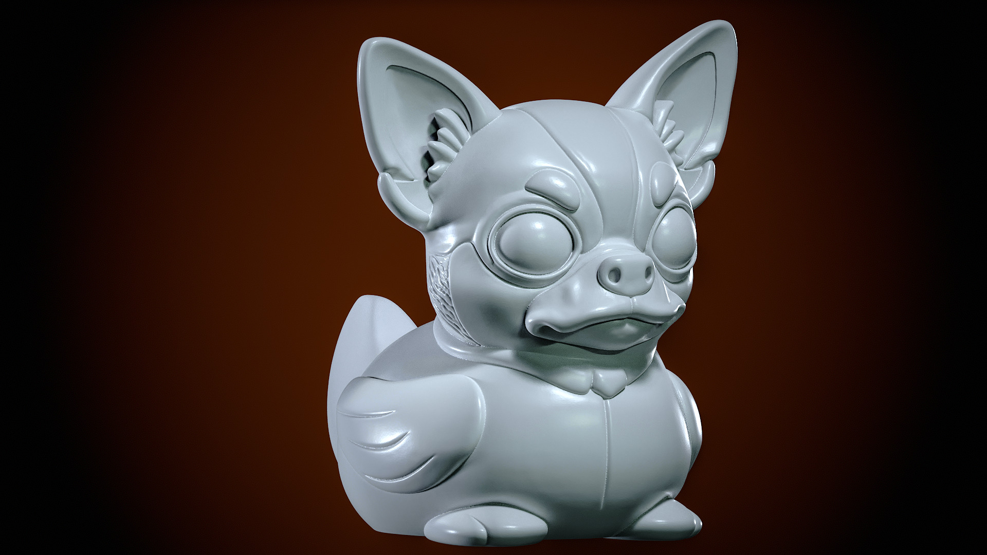 Rubber Duck - Minochihuahua model - 3d print 3D print model_1