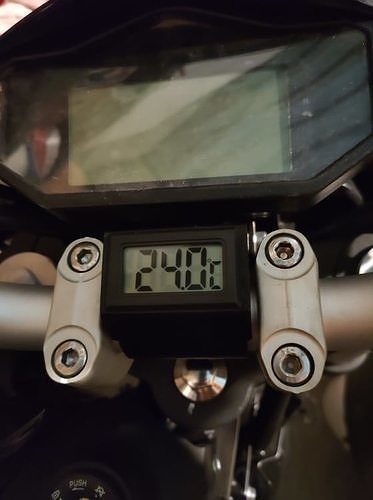 Keeway RKF 125 Temperature Meter Console 3D print model