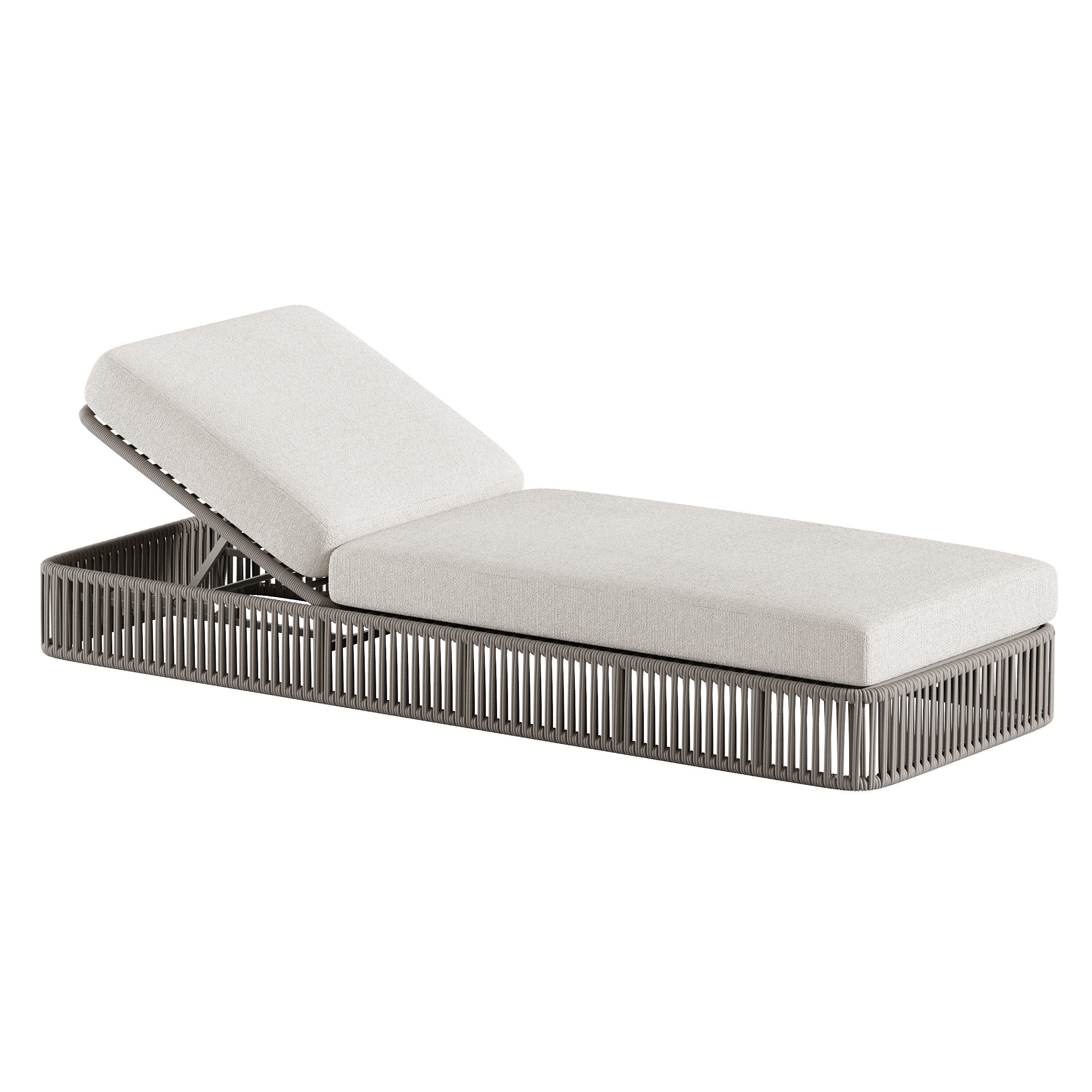 High quality sun lounger makes 3D model_6